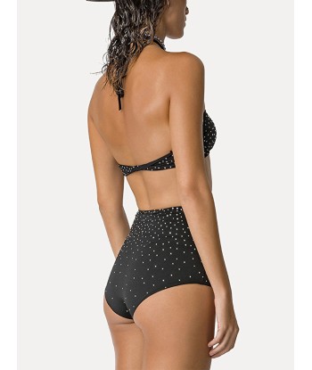 HAUT DE BIKINI CHIC JERSEY & CRYSTALS basket pas cher