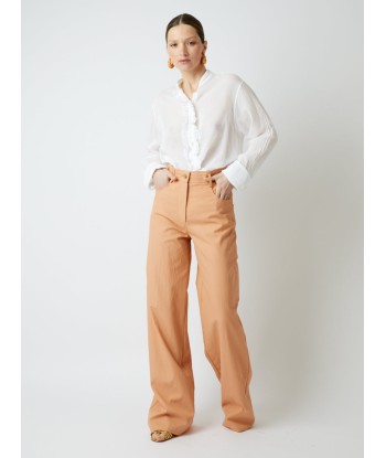 PANTALON TAILLE HAUTE DROIT EN SERGÉ Toutes les collections ici